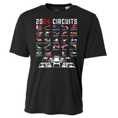 2024 Formula Racing Track Formula Race Formula Car Fan Cooling Performance Crew T-Shirt