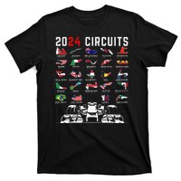 2024 Formula Racing Track Formula Race Formula Car Fan T-Shirt