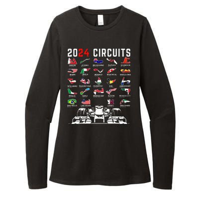 2024 Formula Racing Track Formula Race Formula Car Fan Womens CVC Long Sleeve Shirt