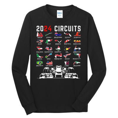 2024 Formula Racing Track Formula Race Formula Car Fan Tall Long Sleeve T-Shirt