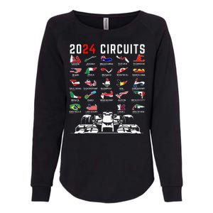 2024 Formula Racing Track Formula Race Formula Car Fan Womens California Wash Sweatshirt