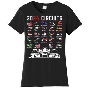 2024 Formula Racing Track Formula Race Formula Car Fan Women's T-Shirt