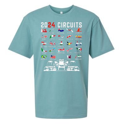 2024 Formula Racing Track Formula Race Formula Car Fan Sueded Cloud Jersey T-Shirt