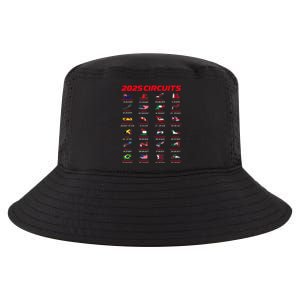 2025 Formula Racing Track Formula Race Circuits 2025 Cool Comfort Performance Bucket Hat