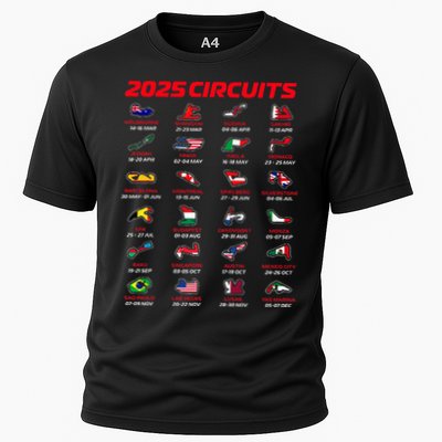 2025 Formula Racing Track Formula Race Circuits 2025 Performance Shirt