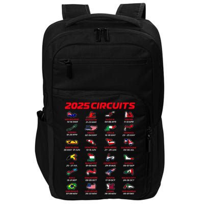 2025 Formula Racing Track Formula Race Circuits 2025 Impact Tech Backpack