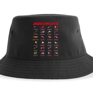 2025 Formula Racing Track Formula Race Circuits 2025 Sustainable Bucket Hat