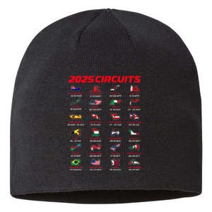 2025 Formula Racing Track Formula Race Circuits 2025 Sustainable Beanie