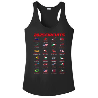 2025 Formula Racing Track Formula Race Circuits 2025 Ladies PosiCharge Competitor Racerback Tank