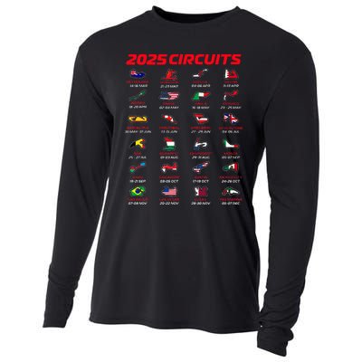 2025 Formula Racing Track Formula Race Circuits 2025 Cooling Performance Long Sleeve Crew