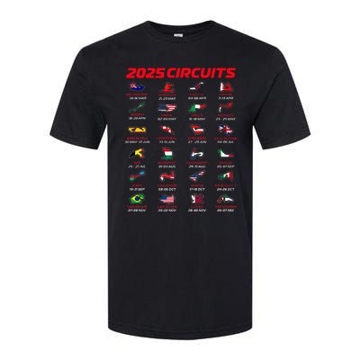 2025 Formula Racing Track Formula Race Circuits 2025 Softstyle CVC T-Shirt