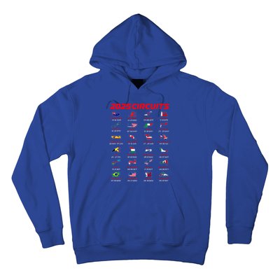 2025 Formula Racing Track Formula Race Circuits 2025 Hoodie