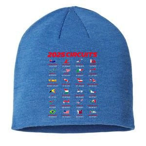 2025 Formula Racing Track Formula Race Circuits 2025 Sustainable Beanie