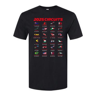 2025 Formula Racing Track Formula Race Circuits 2025 Softstyle CVC T-Shirt