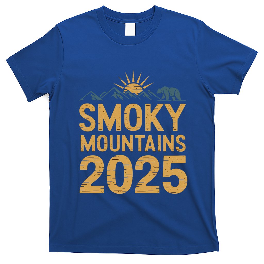 2025 Family Vacation Smoky Mountains Tennessee Souvenirs Gift T-Shirt