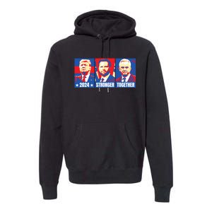 2024 Felon Weirdos Trump Vance Support Rfkj President Rally Premium Hoodie