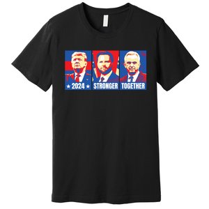 2024 Felon Weirdos Trump Vance Support Rfkj President Rally Premium T-Shirt