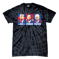 2024 Felon Weirdos Trump Vance Support Rfkj President Rally Tie-Dye T-Shirt