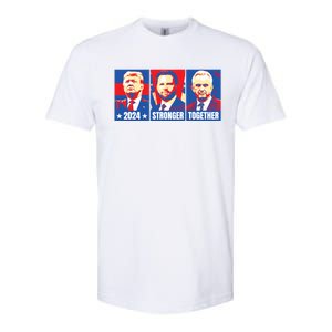 2024 Felon Weirdos Trump Vance Support Rfkj President Rally Softstyle CVC T-Shirt