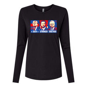 2024 Felon Weirdos Trump Vance Support Rfkj President Rally Womens Cotton Relaxed Long Sleeve T-Shirt