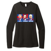 2024 Felon Weirdos Trump Vance Support Rfkj President Rally Womens CVC Long Sleeve Shirt