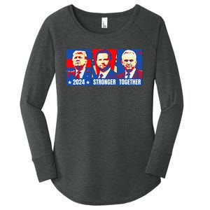 2024 Felon Weirdos Trump Vance Support Rfkj President Rally Women's Perfect Tri Tunic Long Sleeve Shirt