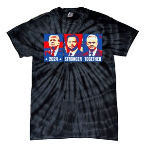 2024 Felon Weirdos Trump Vance Support Rfkj President Rally Tie-Dye T-Shirt