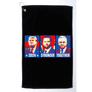 2024 Felon Weirdos Trump Vance Support Rfkj President Rally Platinum Collection Golf Towel