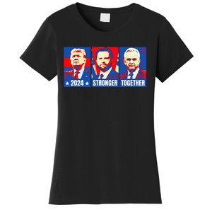 2024 Felon Weirdos Trump Vance Support Rfkj President Rally Women's T-Shirt