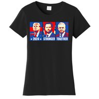 2024 Felon Weirdos Trump Vance Support Rfkj President Rally Women's T-Shirt