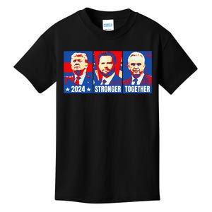 2024 Felon Weirdos Trump Vance Support Rfkj President Rally Kids T-Shirt