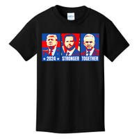 2024 Felon Weirdos Trump Vance Support Rfkj President Rally Kids T-Shirt