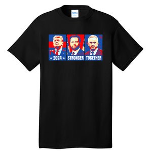 2024 Felon Weirdos Trump Vance Support Rfkj President Rally Tall T-Shirt