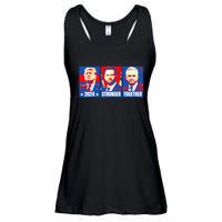 2024 Felon Weirdos Trump Vance Support Rfkj President Rally Ladies Essential Flowy Tank