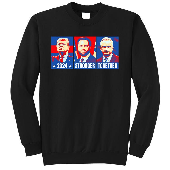 2024 Felon Weirdos Trump Vance Support Rfkj President Rally Tall Sweatshirt