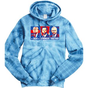 2024 Felon Weirdos Trump Vance Support Rfkj President Rally Tie Dye Hoodie