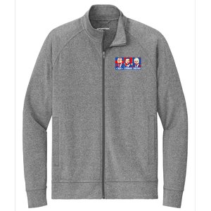 2024 Felon Weirdos Trump Vance Support Rfkj President Rally Stretch Full-Zip Cadet Jacket