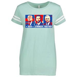 2024 Felon Weirdos Trump Vance Support Rfkj President Rally Enza Ladies Jersey Football T-Shirt