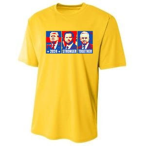 2024 Felon Weirdos Trump Vance Support Rfkj President Rally Performance Sprint T-Shirt