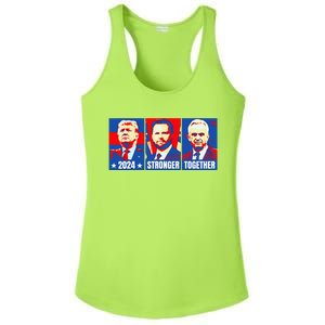 2024 Felon Weirdos Trump Vance Support Rfkj President Rally Ladies PosiCharge Competitor Racerback Tank