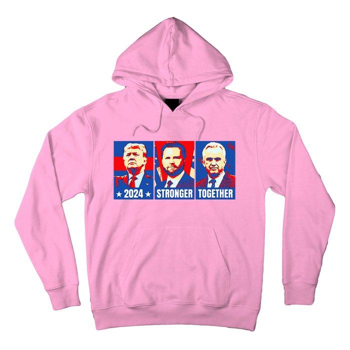 2024 Felon Weirdos Trump Vance Support Rfkj President Rally Hoodie