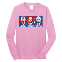 2024 Felon Weirdos Trump Vance Support Rfkj President Rally Long Sleeve Shirt