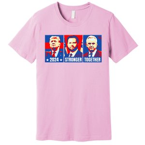 2024 Felon Weirdos Trump Vance Support Rfkj President Rally Premium T-Shirt