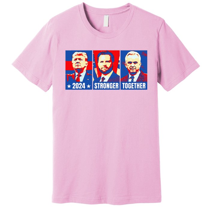 2024 Felon Weirdos Trump Vance Support Rfkj President Rally Premium T-Shirt