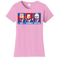 2024 Felon Weirdos Trump Vance Support Rfkj President Rally Women's T-Shirt