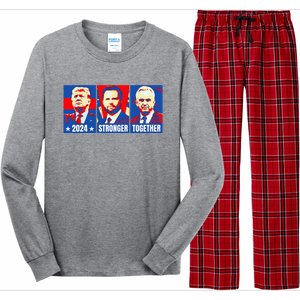 2024 Felon Weirdos Trump Vance Support Rfkj President Rally Long Sleeve Pajama Set