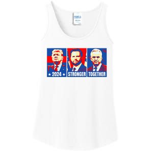 2024 Felon Weirdos Trump Vance Support Rfkj President Rally Ladies Essential Tank