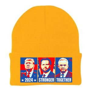 2024 Felon Weirdos Trump Vance Support Rfkj President Rally Knit Cap Winter Beanie