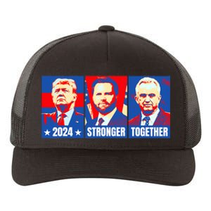 2024 Felon Weirdos Trump Vance Support Rfkj President Rally Yupoong Adult 5-Panel Trucker Hat