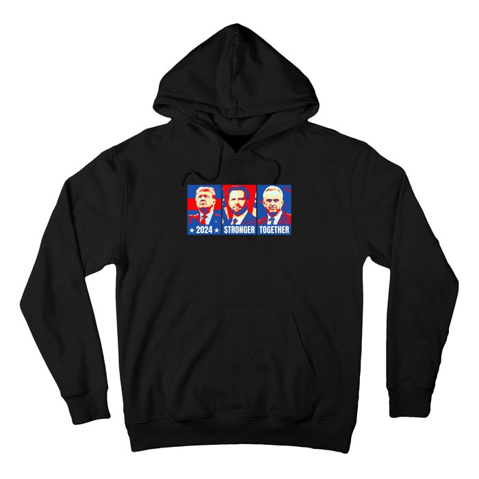 2024 Felon Weirdos Trump Vance Support Rfkj President Rally Hoodie